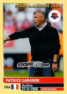 Sticker Patrice Garande