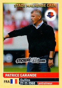 Sticker Patrice Garande - FOOT 2014-2015 - Panini