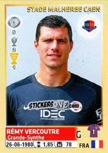 Sticker Remy Vercoutre - FOOT 2014-2015 n. 53 - Panini