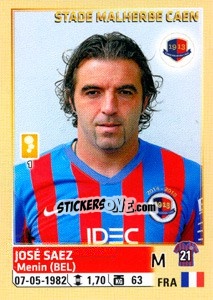 Cromo José Saez