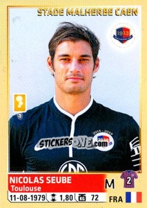 Sticker Nicolas Seube - FOOT 2014-2015 n. 65 - Panini