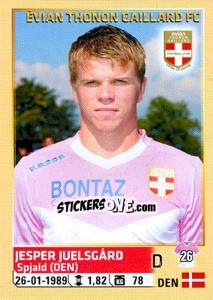Sticker Jesper Juelsgård - FOOT 2014-2015 n. 81 - Panini