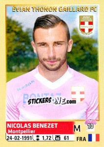 Sticker Nicolas Benezet