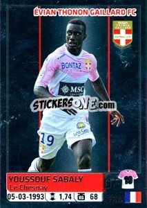 Sticker Youssouf Sabaly - FOOT 2014-2015 n. 95 - Panini