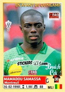 Cromo Mamadou Samassa - FOOT 2014-2015 - Panini