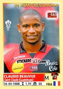 Sticker Claudio Beauvue - FOOT 2014-2015 n. 108 - Panini