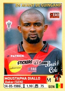 Cromo Moustapha Diallo - FOOT 2014-2015 n. 109 - Panini