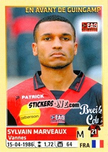 Sticker Sylvain Marveaux - FOOT 2014-2015 n. 111 - Panini