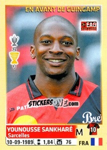 Sticker Younousse Sankharé - FOOT 2014-2015 - Panini