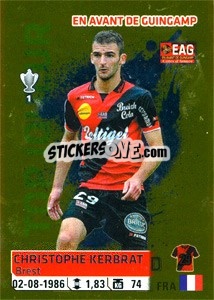 Sticker Christophe Kerbrat