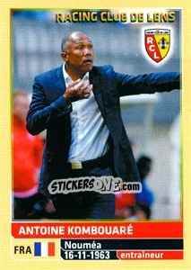 Sticker Antoine Kombouaré - FOOT 2014-2015 n. 124 - Panini