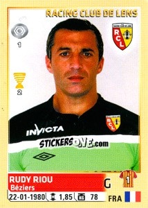 Sticker Rudy Riou - FOOT 2014-2015 n. 125 - Panini