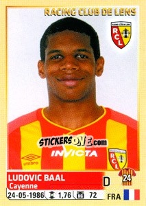 Sticker Ludovic Baal - FOOT 2014-2015 - Panini