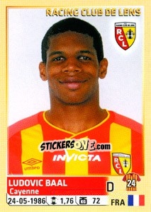 Cromo Ludovic Baal - FOOT 2014-2015 n. 127 - Panini