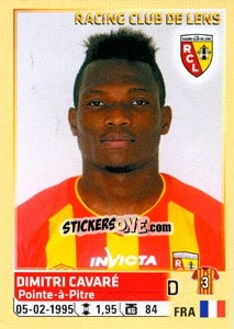 Sticker Dimitri cavaré - FOOT 2014-2015 - Panini