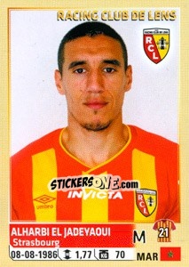 Sticker Alharbi El Jadeyaoui - FOOT 2014-2015 - Panini