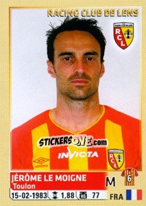Sticker Jérôme Le Moigne - FOOT 2014-2015 n. 136 - Panini