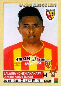 Sticker Lalaïna Nomenjanahary - FOOT 2014-2015 n. 137 - Panini
