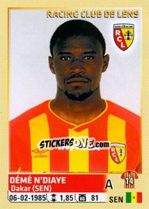 Sticker Démé N'Diaye - FOOT 2014-2015 - Panini