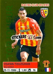 Sticker Yoann Touzghar - FOOT 2014-2015 n. 144 - Panini