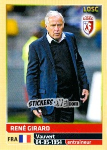 Figurina René Girard - FOOT 2014-2015 n. 148 - Panini