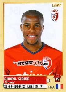 Sticker Djibril Sidibe - FOOT 2014-2015 n. 154 - Panini