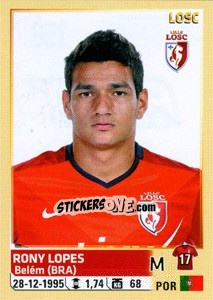 Sticker Rony Lopes - FOOT 2014-2015 n. 159 - Panini