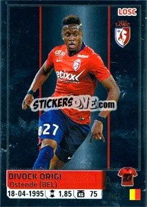 Sticker Divock Origi - FOOT 2014-2015 n. 167 - Panini