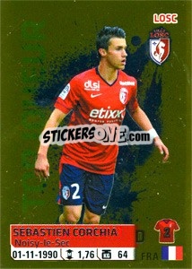 Sticker Sébastien Corchia - FOOT 2014-2015 n. 168 - Panini