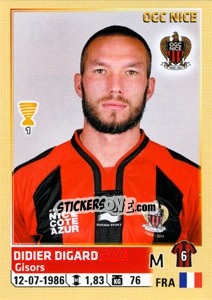 Sticker Didier Digard - FOOT 2014-2015 n. 350 - Panini