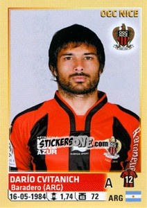 Sticker Darío Cvitanich - FOOT 2014-2015 n. 357 - Panini