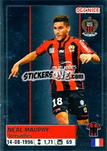 Sticker Neal Maupay - FOOT 2014-2015 n. 359 - Panini