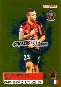 Sticker Alexy Bosetti - FOOT 2014-2015 n. 360 - Panini