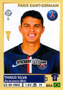 Sticker Thiago Silva - FOOT 2014-2015 n. 370 - Panini