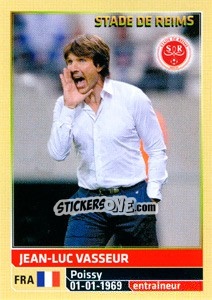 Figurina Jean-Luc Vasseur - FOOT 2014-2015 n. 388 - Panini