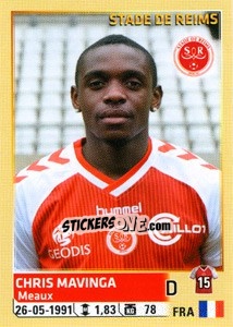 Sticker Chris Mavinga - FOOT 2014-2015 n. 392 - Panini