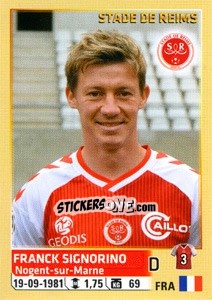 Sticker Franck Signorino - FOOT 2014-2015 n. 394 - Panini