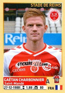Sticker Gaëtan Charbonnier - FOOT 2014-2015 n. 400 - Panini