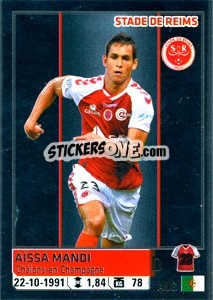 Cromo Aïssa Mandi - FOOT 2014-2015 n. 407 - Panini