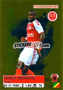 Sticker Prince Oniangué - FOOT 2014-2015 n. 408 - Panini