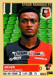 Figurina Mexer - FOOT 2014-2015 n. 419 - Panini
