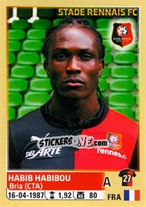 Cromo Habib Habibou - FOOT 2014-2015 - Panini