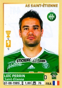 Sticker Loïc Perrin - FOOT 2014-2015 n. 441 - Panini
