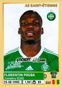 Figurina Florentin Pogba - FOOT 2014-2015 - Panini