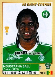 Figurina Moustapha Sall - FOOT 2014-2015 - Panini