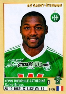 Sticker Kevin Théophile-Catherine - FOOT 2014-2015 n. 444 - Panini