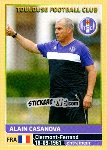 Figurina Alain Casanova - FOOT 2014-2015 - Panini