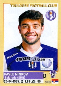 Sticker Pavle Ninkov - FOOT 2014-2015 n. 466 - Panini
