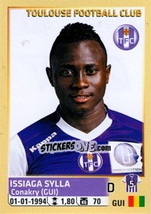 Sticker Issiaga Sylla - FOOT 2014-2015 - Panini