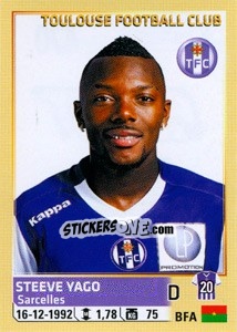 Sticker Steeve Yago - FOOT 2014-2015 n. 470 - Panini